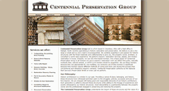 Desktop Screenshot of centennialpreservation.com